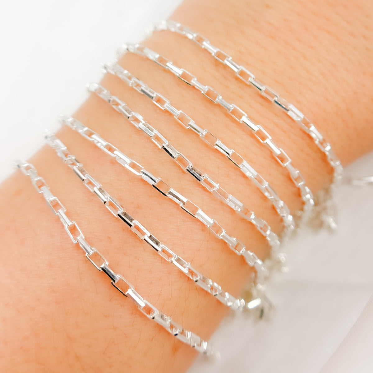 Sterling Silver Box Chain