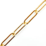Load image into Gallery viewer, 070KR0124169. 14K Yellow Gold Flat Paperclip Necklace