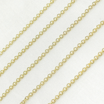 Load image into Gallery viewer, 038R27LGbyft. 14k Solid Gold Round Cable Link Chain
