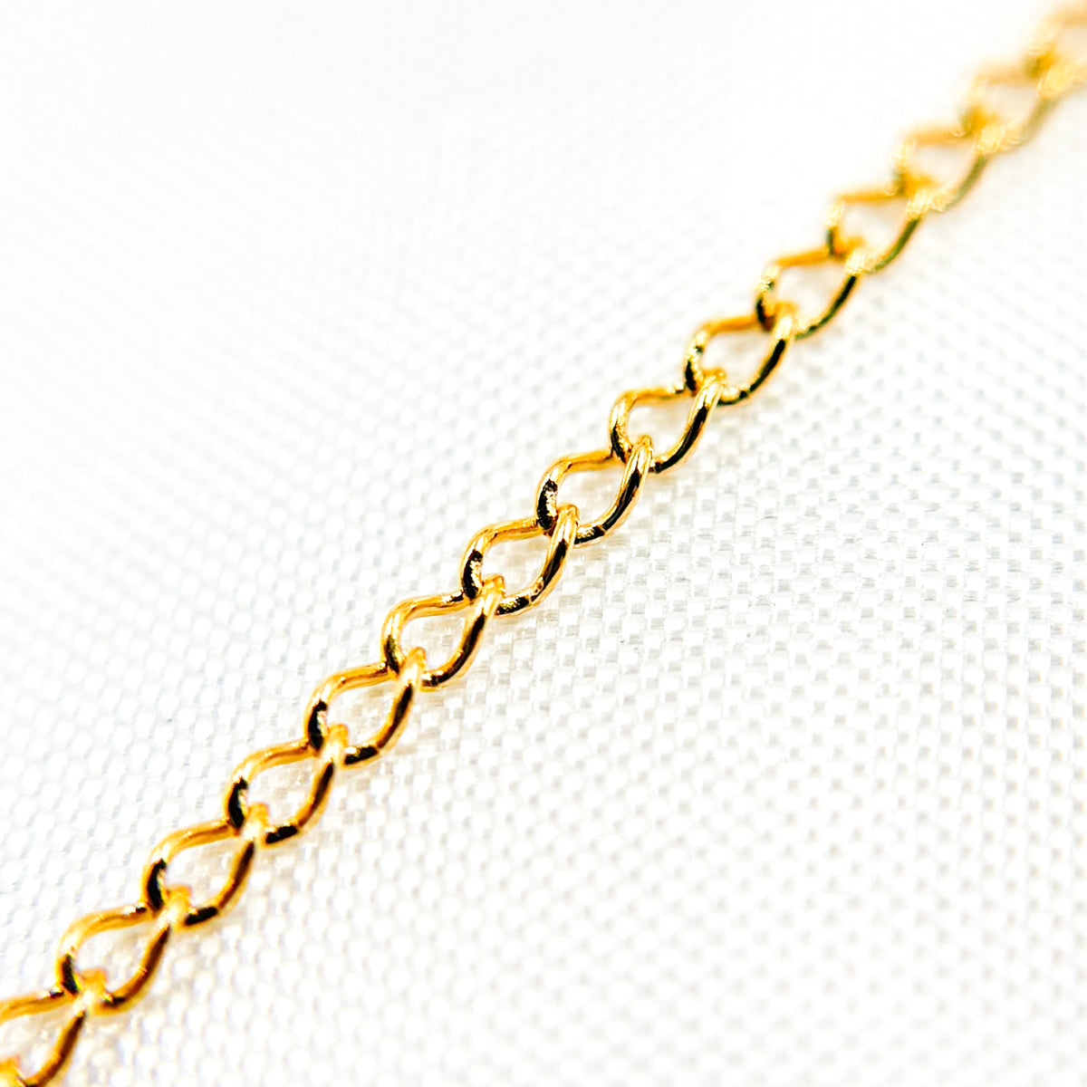 14K Gold Filled Curb Chain