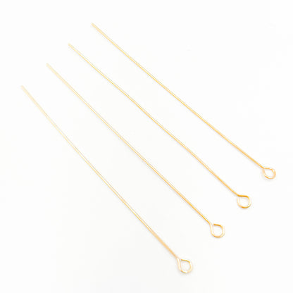Gauge Gold-filled Eye Pin 2 Inch Headpin
