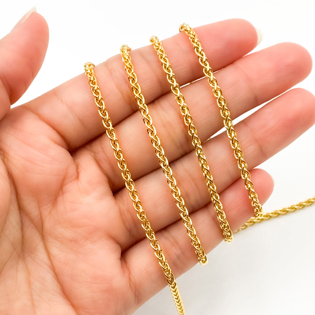 shop 14k Gold Filled Wheat Chains