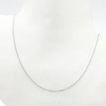 Load image into Gallery viewer, 030RFLGWG18K. 18K Solid White Gold Cable Link Chain

