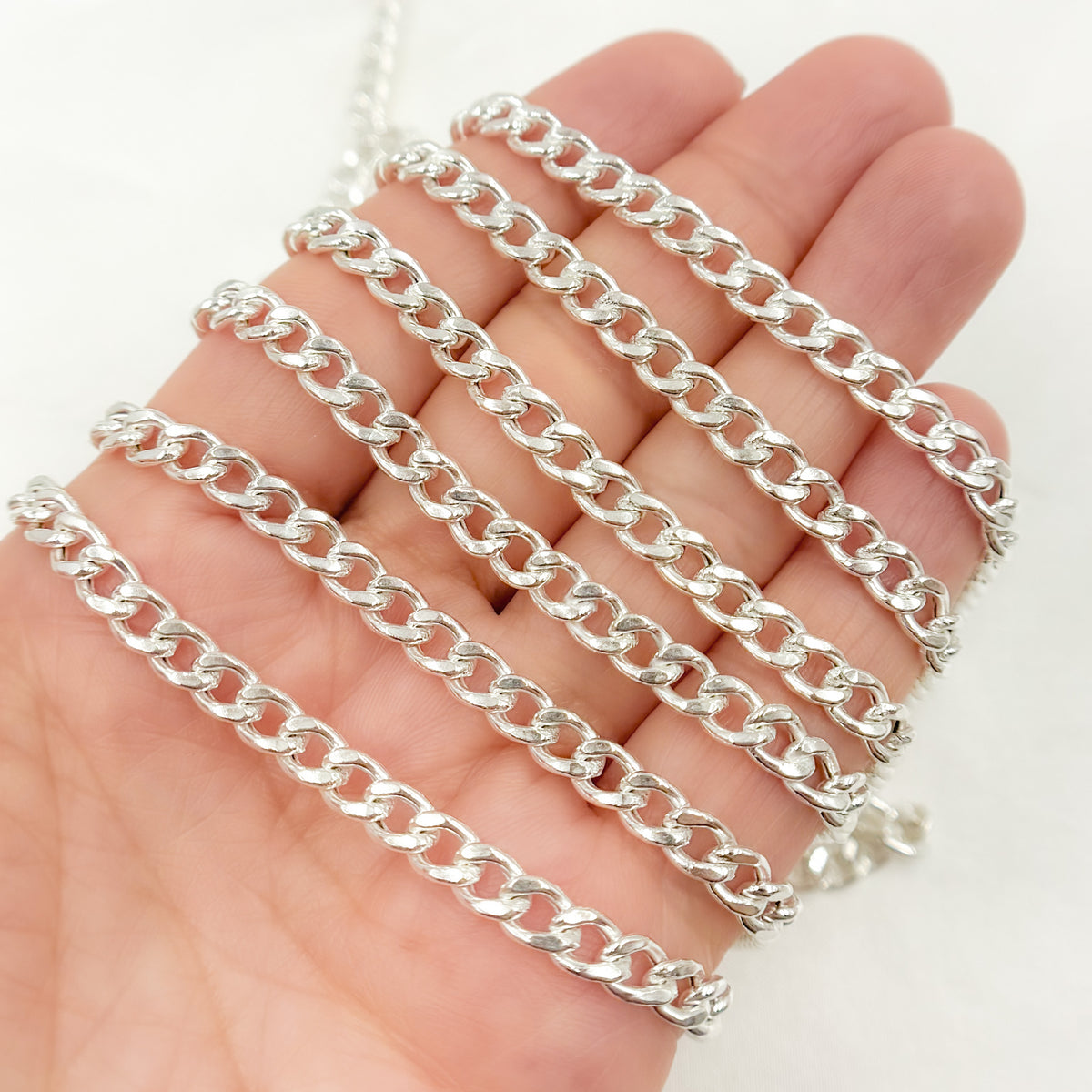 Sterling Silver Curb Chain