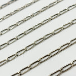 Load image into Gallery viewer, 293OX. 925 Sterling Silver Oxidized Flat Curb Chain