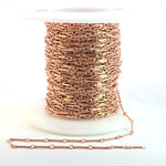Load image into Gallery viewer, 567RGF. Rose 14K Gold Filled Bar Chain Link