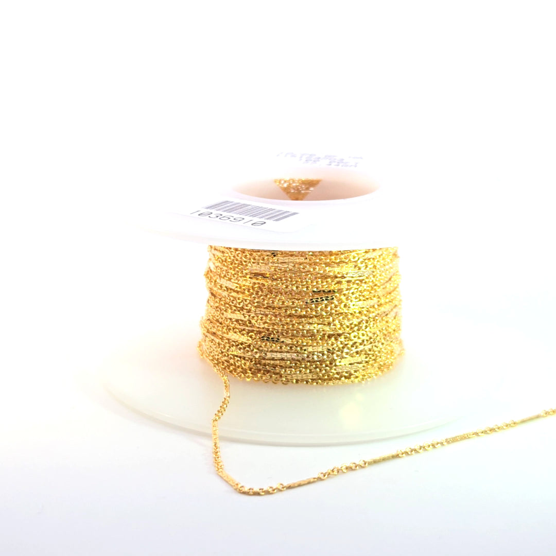 1232D3GF. 14K Gold Filled Bar Chain