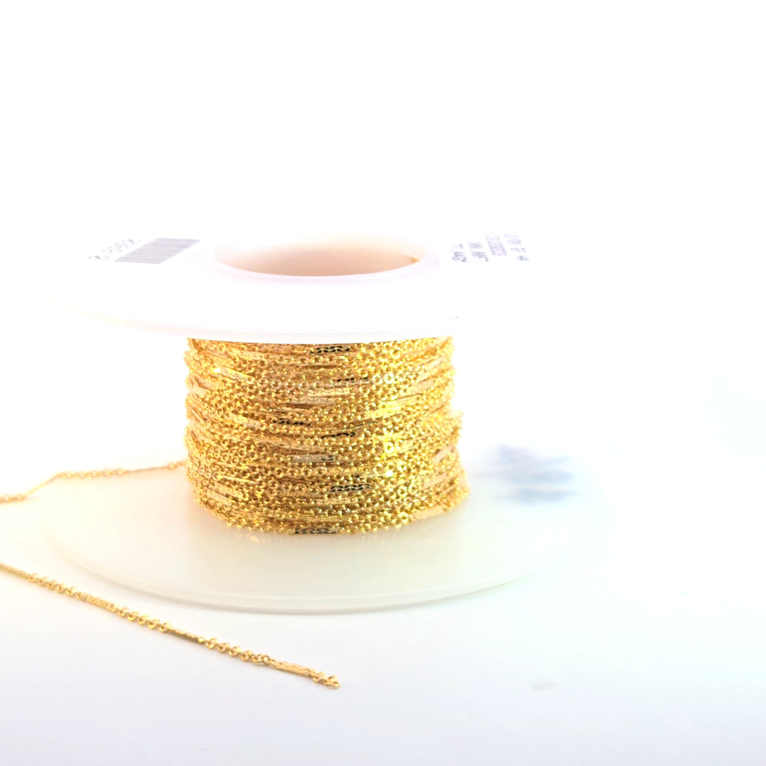 1232D3GF. 14K Gold Filled Bar Chain