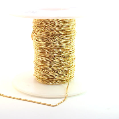 69GF. 14K Gold Filled Curb Chain