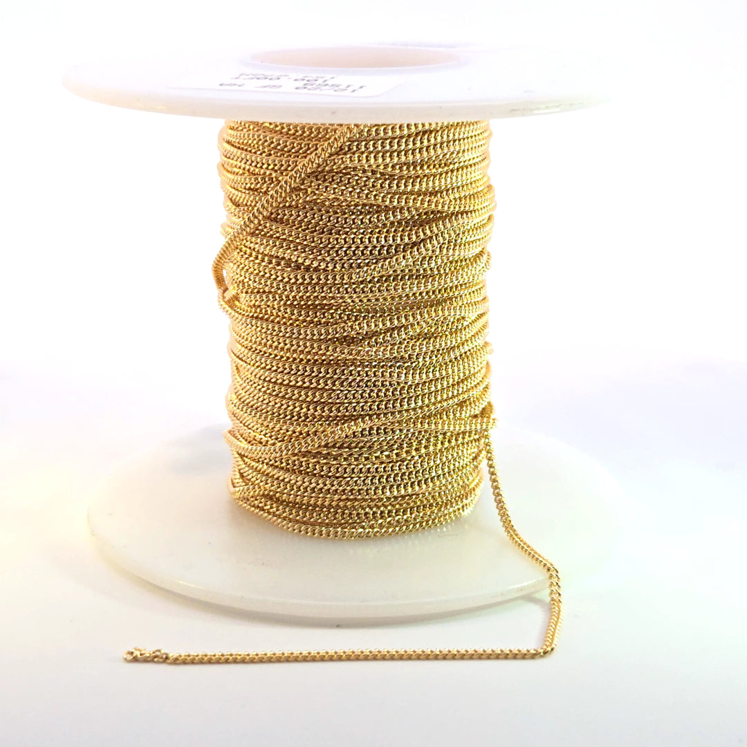 69GF. 14K Gold Filled Curb Chain