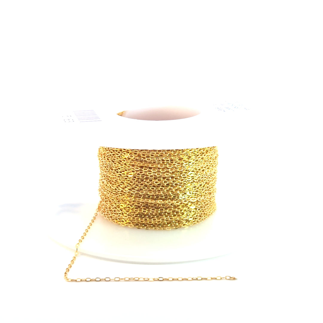 1025DRFGF. 14K Gold Filled Cable Chain