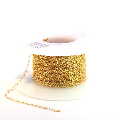 1120FGF. 14K Gold Filled Flat Cable Chain