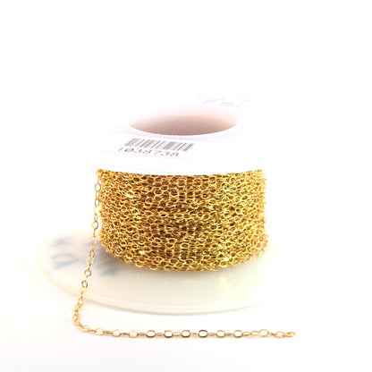 1120FGF. 14K Gold Filled Flat Cable Chain