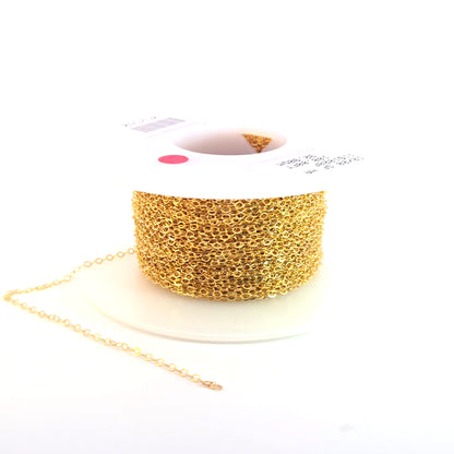 1020FGF. 14k Gold Filled Flat Cable Chain