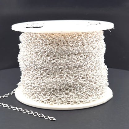 Z75SS. Sterling Silver Oval Link Chain.