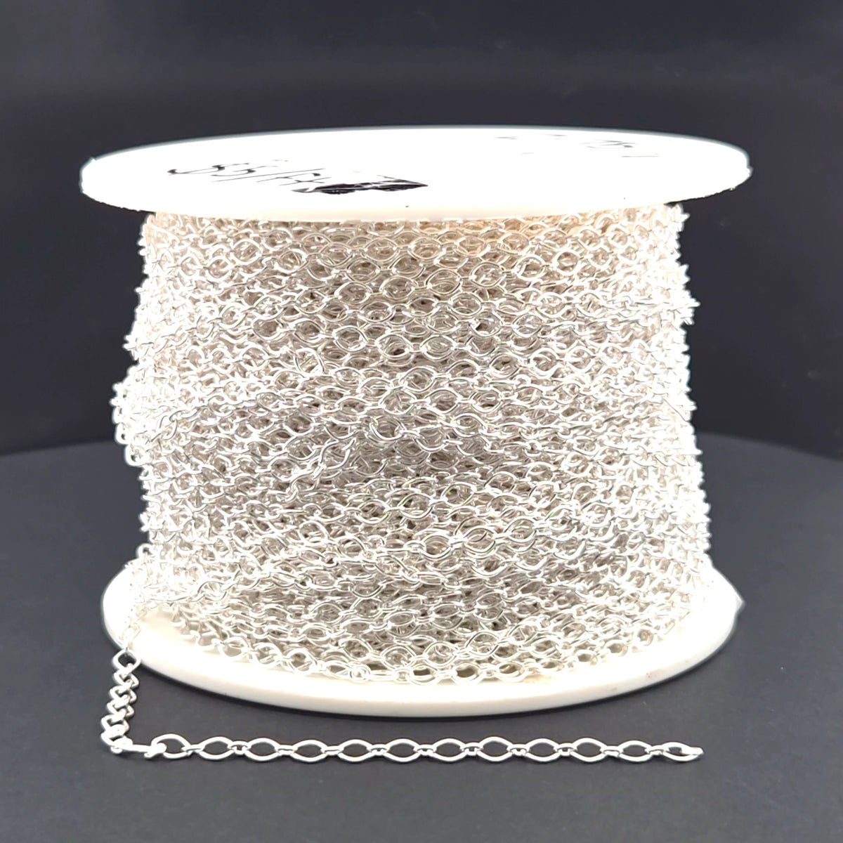 Z75SS. Sterling Silver Oval Link Chain.