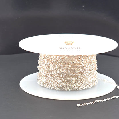 1104SS. Sterling Silver Satellite Chain