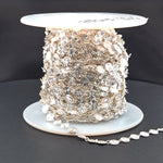 Load image into Gallery viewer, X34SS.  Sterling Silver Diamond Cut Circle Link Chain
