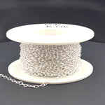 Load image into Gallery viewer, V190SS. Sterling Silver Smooth Oval Link Chain