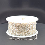 Load image into Gallery viewer, 1121SS. Sterling Silver Satellite Bar Link Chain