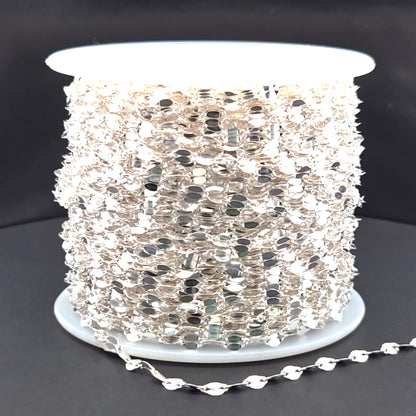 Z96SS. Sterling Silver Flat Marina Link Chain
