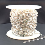 Load image into Gallery viewer, Z95SS. Sterling Silver Flat Marina Link Chain