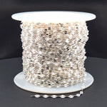 Load image into Gallery viewer, Z84SS. Sterling Silver Flat Marina Chain