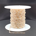 Load image into Gallery viewer, XM510TT. 1 Gold Filled Long &amp; 3 Sterling Silver Short Link Chain