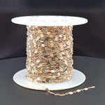 Load image into Gallery viewer, XM/1003HD/SPTT. 14K Gold-Filled and Silver Flat Marina Cable Link Chain