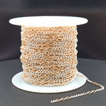 Load image into Gallery viewer, 2453CTT. Gold Filled and Sterling Silver Long and Short Link Chain