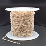 Load image into Gallery viewer, 2431CTT. Gold Filled and Sterling Silver Figaro Style Chain