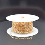 Load image into Gallery viewer, 1486TT. Gold Filled with Sterling Silver Bead Satellite Chain