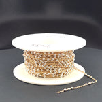 Load image into Gallery viewer, V289TT. 14k Gold Filled Chain and 3 Sterling Silver Beads in Between