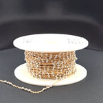 Load image into Gallery viewer, V289TT. 14k Gold Filled Chain and 3 Sterling Silver Beads in Between