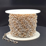 Load image into Gallery viewer, V306TT. Clover and 3 Oval Links combination Chain