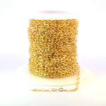 Load image into Gallery viewer, 1128GF. 14K Gold Filled Hammered Oval Chain Link