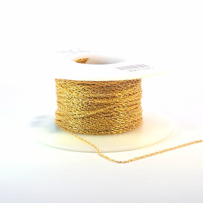 07RGF. 14K Gold Filled Rope Link Chain