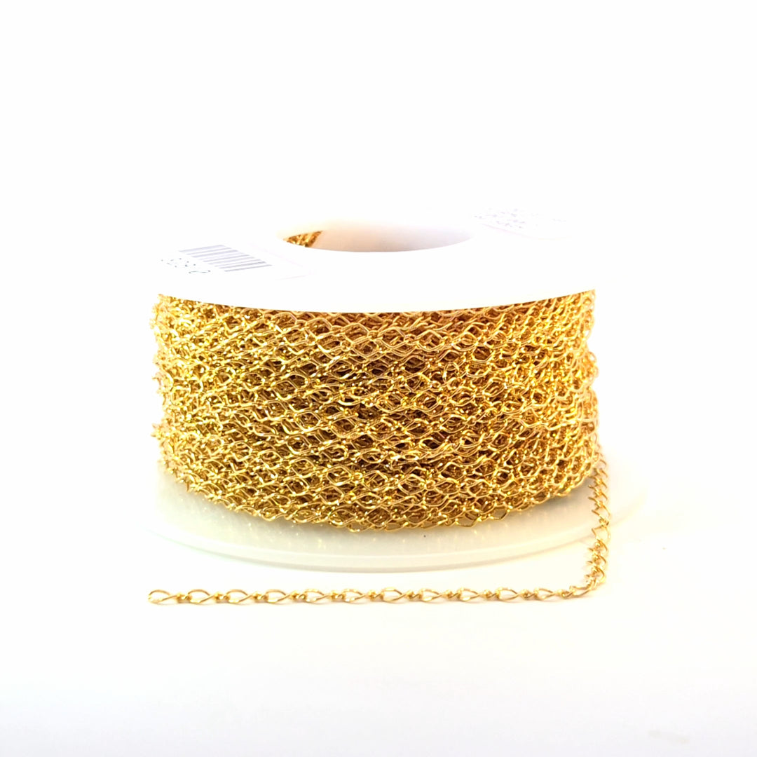 16MQGF. 14K Gold Filled Rhomb Link Chain