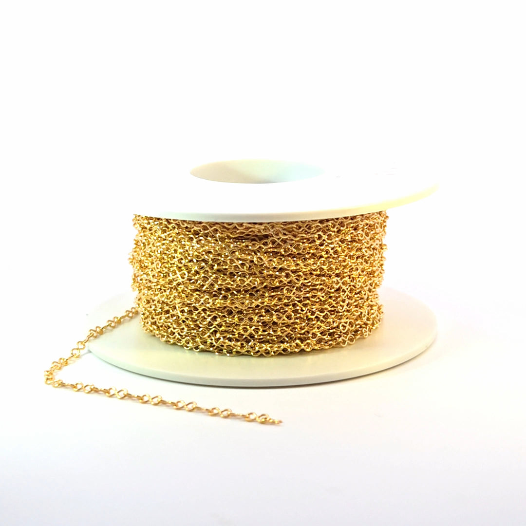 V282GF. 14k Gold Filled Infinity Link Chain