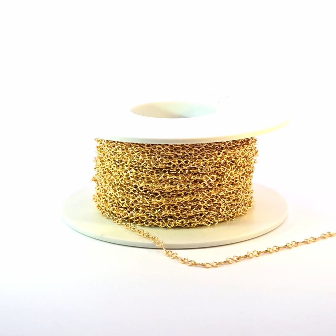 V282GF. 14k Gold Filled Infinity Link Chain