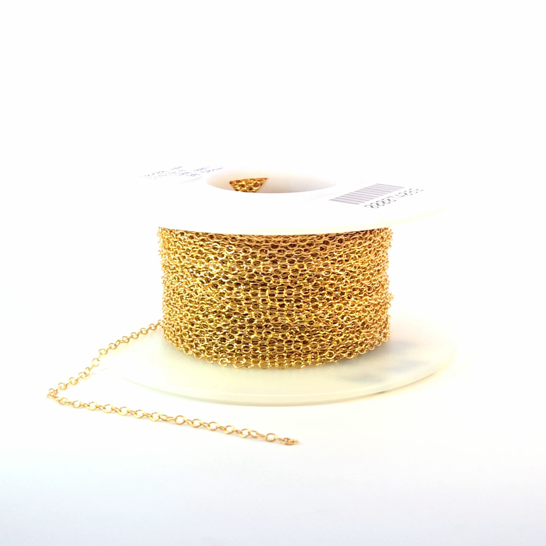 1318GF. 14K Gold-Filled Cable Chain