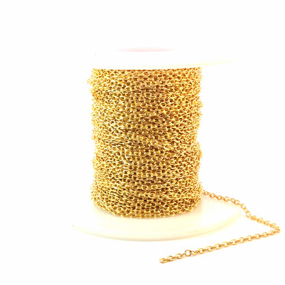 1916GF. 14K Gold Filled Cable Chain