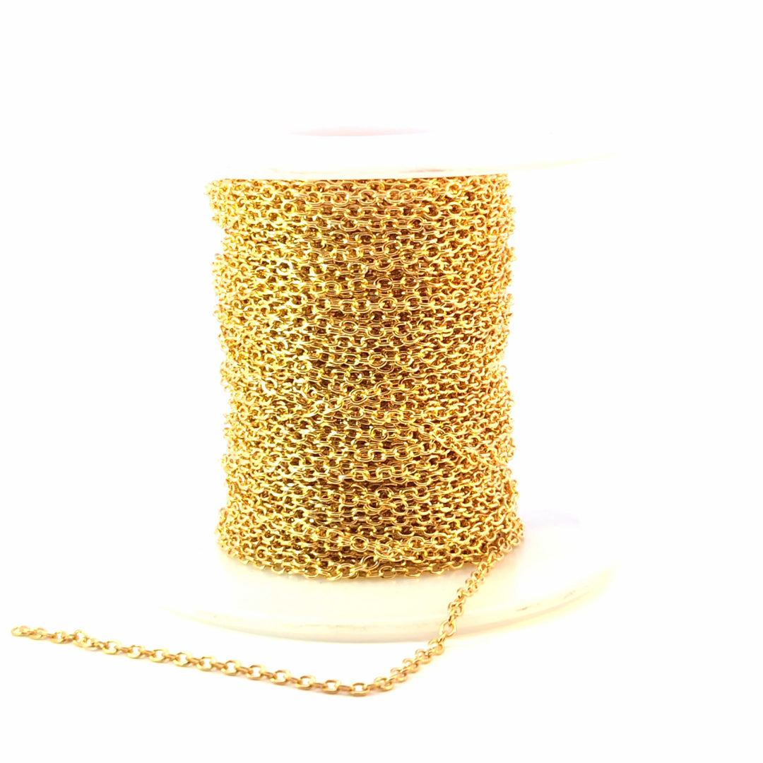 1916GF. 14K Gold Filled Cable Chain