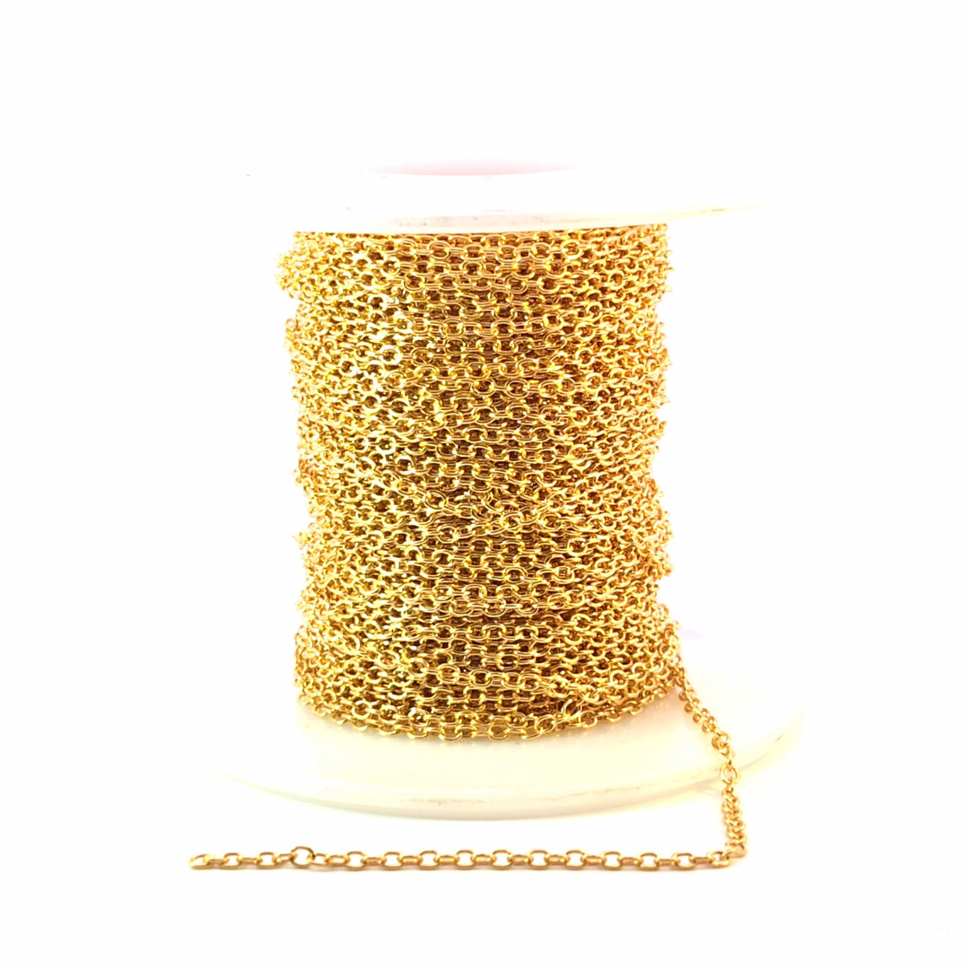 1916GF. 14K Gold Filled Cable Chain