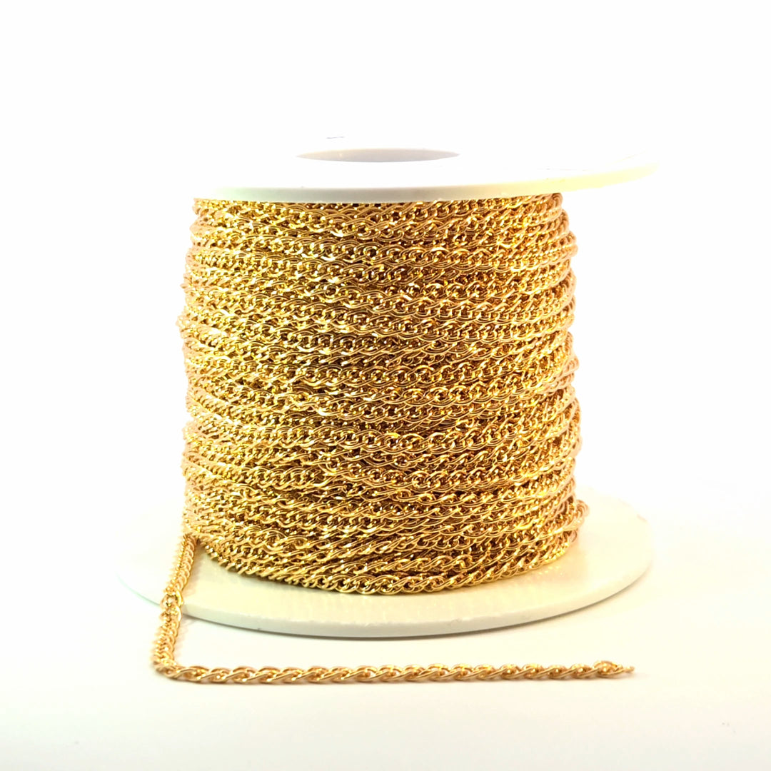 V284GF. 14k Gold Filled Double Curb Chain