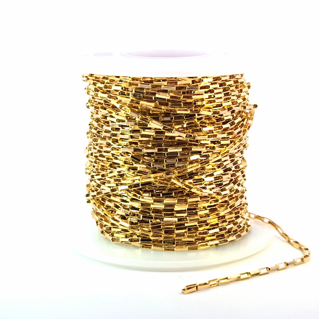 353GF. 14K Gold Filled Box Link Chain