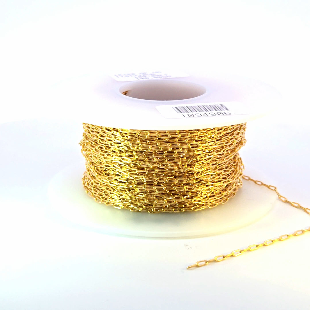 1712DRGF. 14k Gold Filled Paperclip Chain