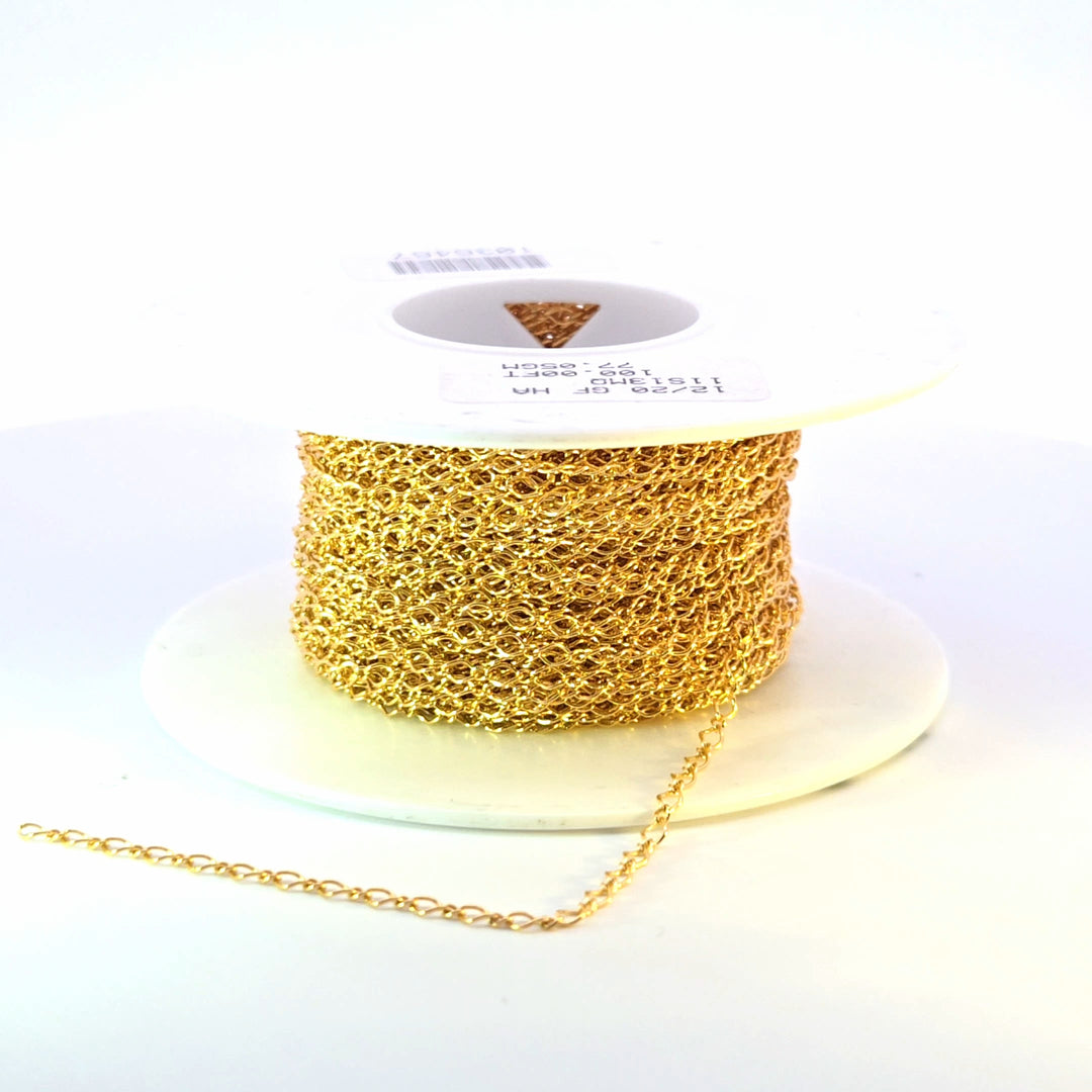 13MQGF. 14K Gold Filled Twisted Cable Chain