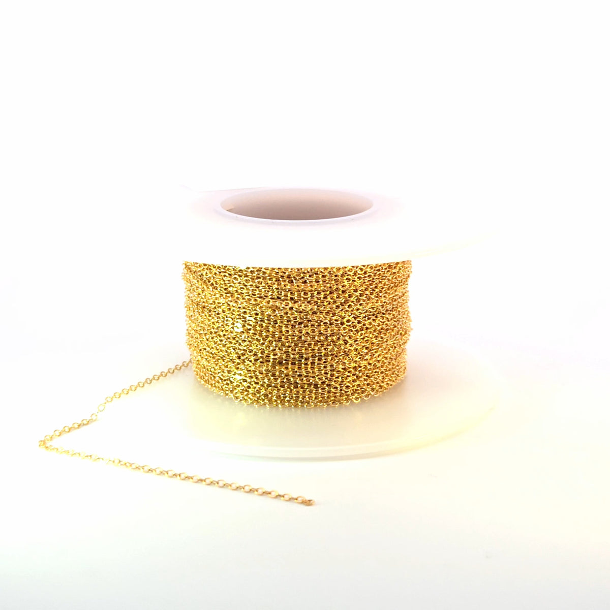 1025FGF. 14K Gold-Filled Flat Cable Chain