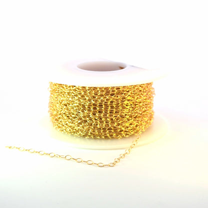 1310GF. 14K Gold Filled Smooth Cable Chain